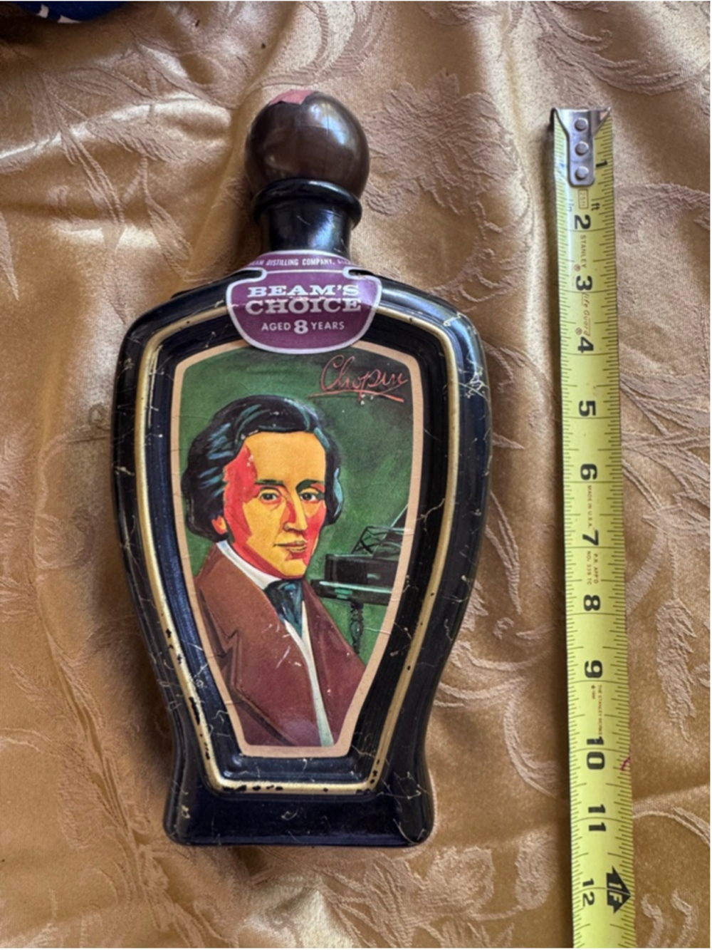 Beam's Choice Black Gold Chopin Decanter Vintage